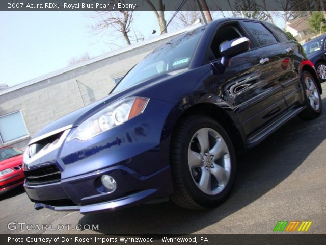 2007 Acura RDX  in Royal Blue Pearl