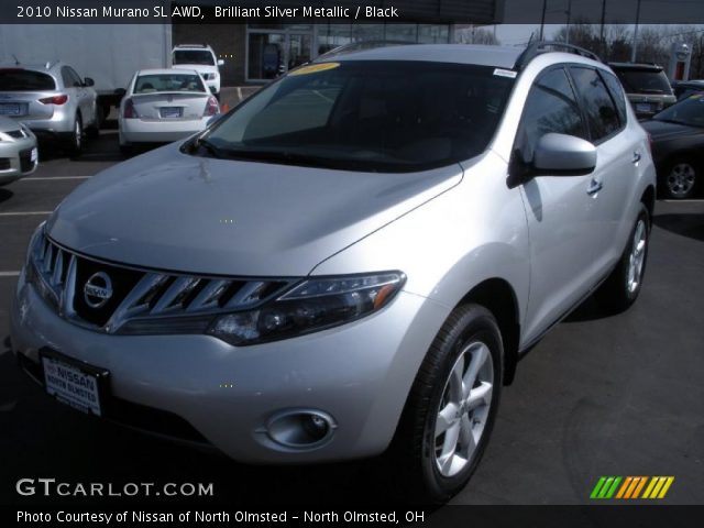 2010 Nissan Murano SL AWD in Brilliant Silver Metallic