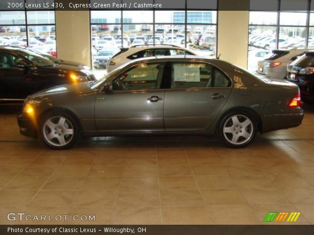 2006 Lexus LS 430 in Cypress Green Pearl