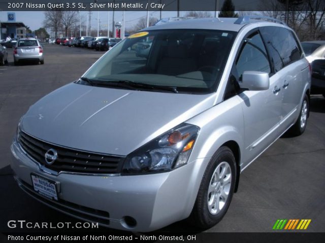 2007 Nissan Quest 3.5 SL in Silver Mist Metallic