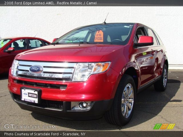 2008 Ford Edge Limited AWD in Redfire Metallic