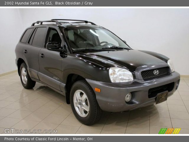 2002 Hyundai Santa Fe GLS in Black Obsidian