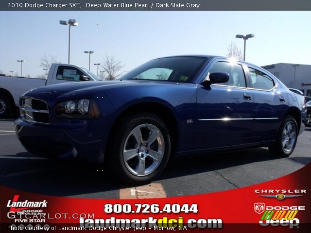2010 Dodge Charger SXT in Deep Water Blue Pearl