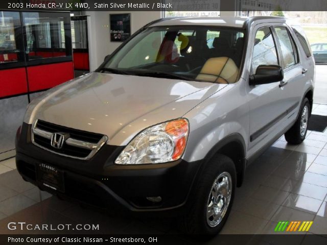 2003 Honda CR-V LX 4WD in Satin Silver Metallic