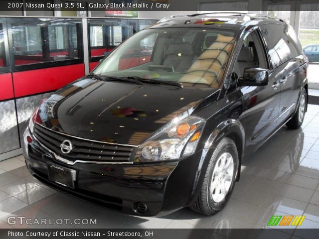 2007 Nissan Quest 3.5 SL in Galaxy Black Metallic
