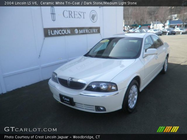 2004 Lincoln LS V6 in Ceramic White Tri-Coat