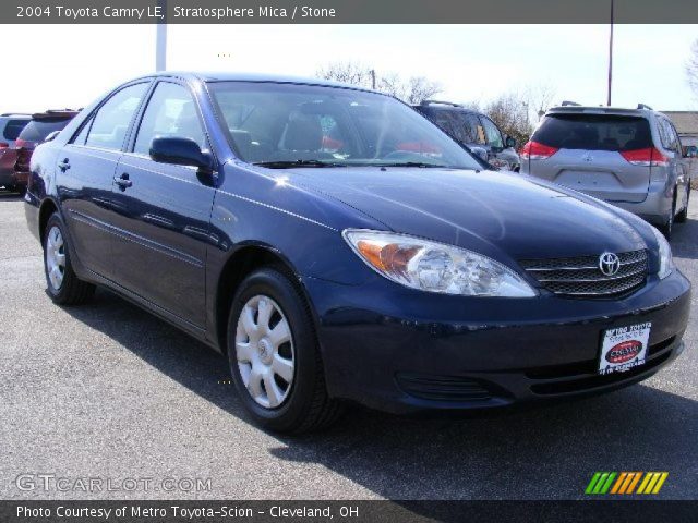 2004 Toyota Camry LE in Stratosphere Mica