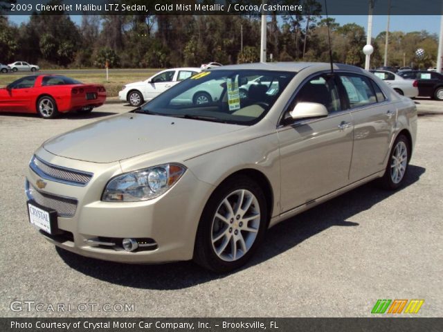 2009 Chevrolet Malibu LTZ Sedan in Gold Mist Metallic