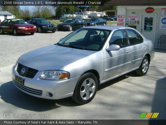 2006 Nissan Sentra 1.8 S in Brilliant Aluminum Metallic