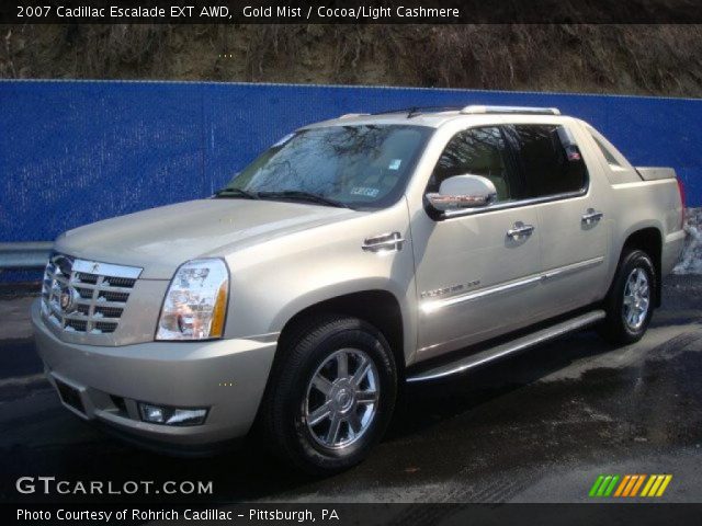 2007 Cadillac Escalade EXT AWD in Gold Mist
