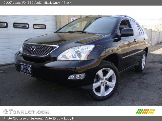 2007 Lexus RX 350 AWD in Black Onyx