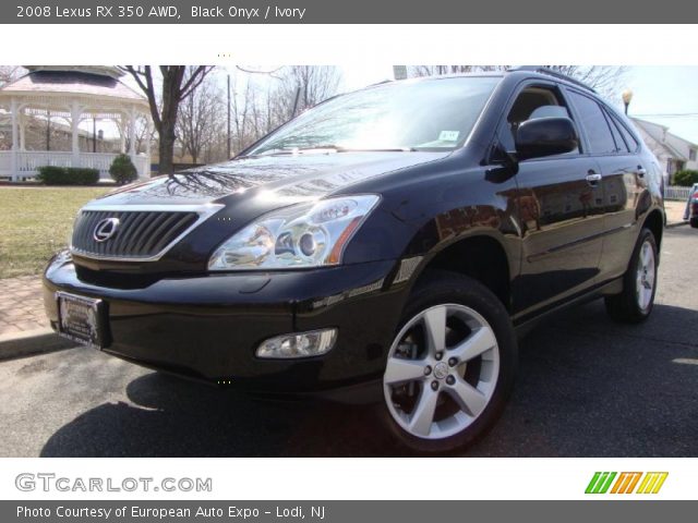 2008 Lexus RX 350 AWD in Black Onyx