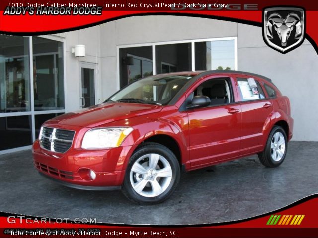 2010 Dodge Caliber Mainstreet in Inferno Red Crystal Pearl