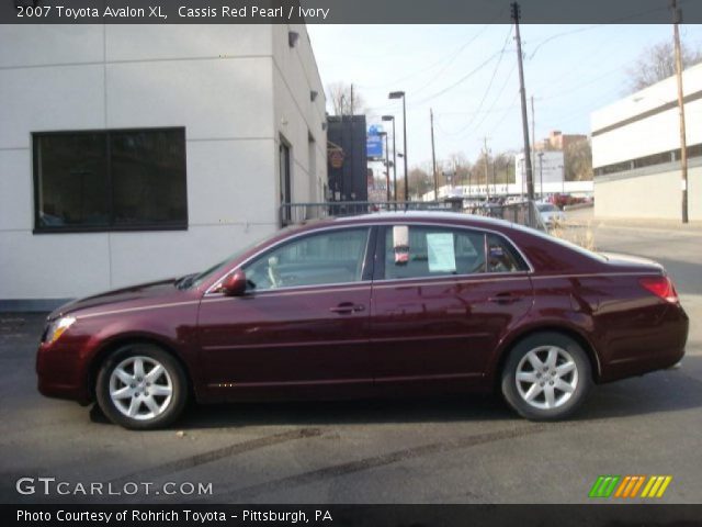 2007 Toyota Avalon XL in Cassis Red Pearl