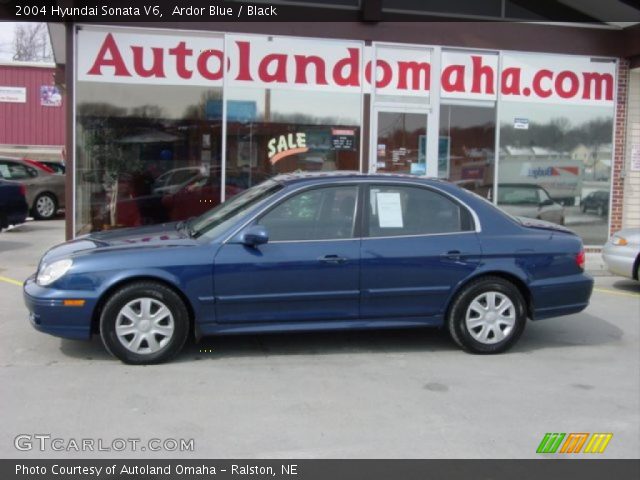 2004 Hyundai Sonata V6 in Ardor Blue