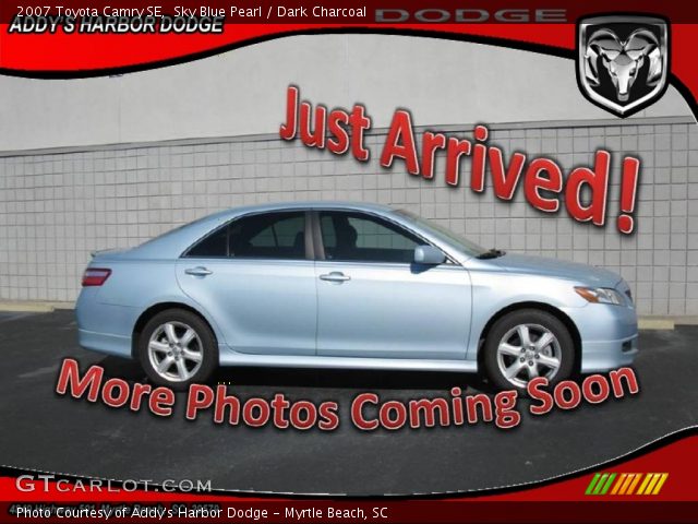 2007 Toyota Camry SE in Sky Blue Pearl