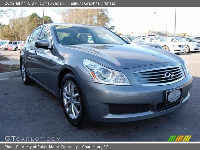 2009 Infiniti G 37 Journey Sedan in Platinum Graphite