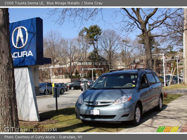 2006 Toyota Sienna LE in Blue Mirage Metallic
