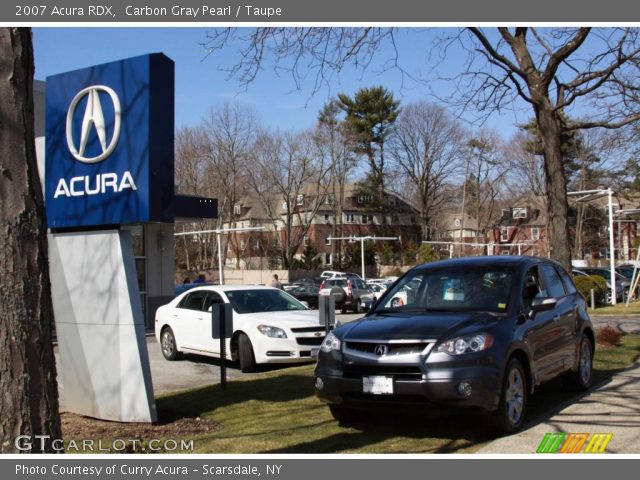 2007 Acura RDX  in Carbon Gray Pearl