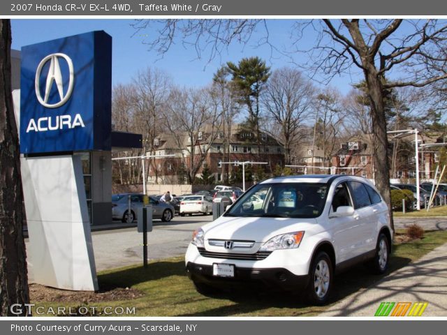 2007 Honda CR-V EX-L 4WD in Taffeta White