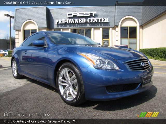 2008 Infiniti G 37 Coupe in Athens Blue