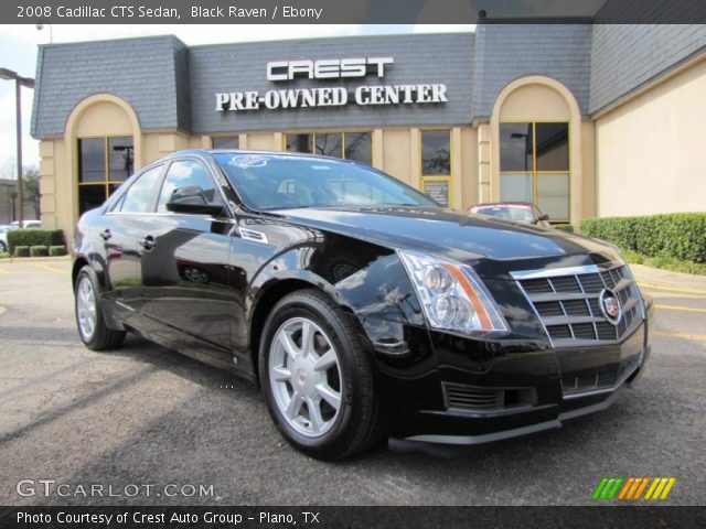 2008 Cadillac CTS Sedan in Black Raven