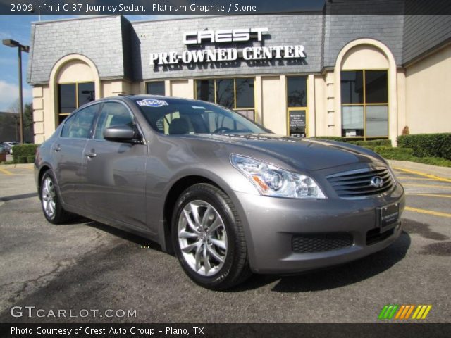 2009 Infiniti G 37 Journey Sedan in Platinum Graphite