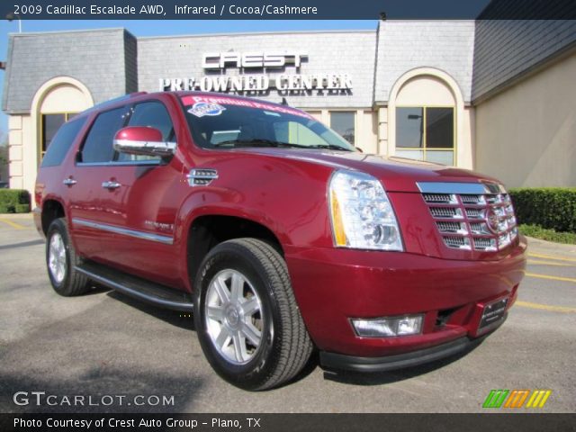 2009 Cadillac Escalade AWD in Infrared