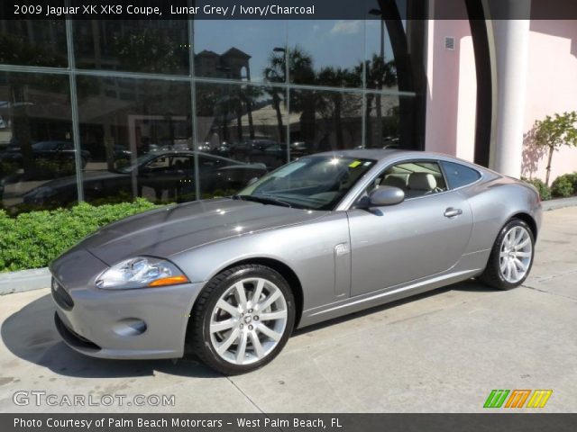 2009 Jaguar XK XK8 Coupe in Lunar Grey