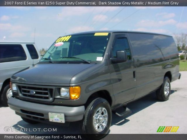2007 Ford E Series Van E250 Super Duty Commercial in Dark Shadow Grey Metallic