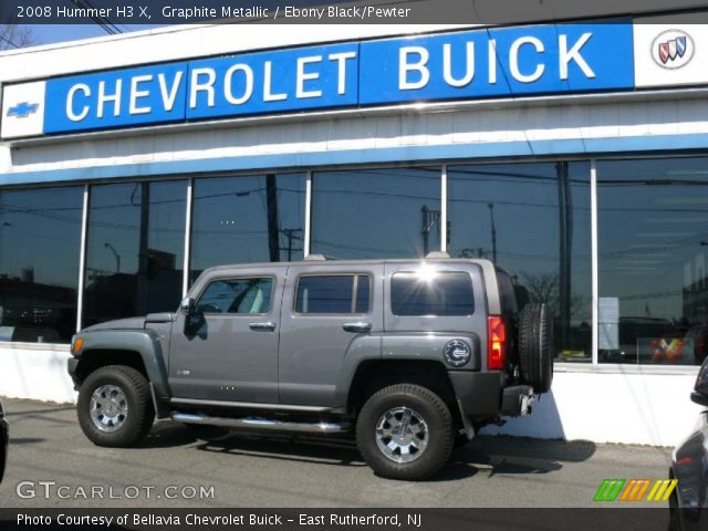 2008 Hummer H3 X in Graphite Metallic