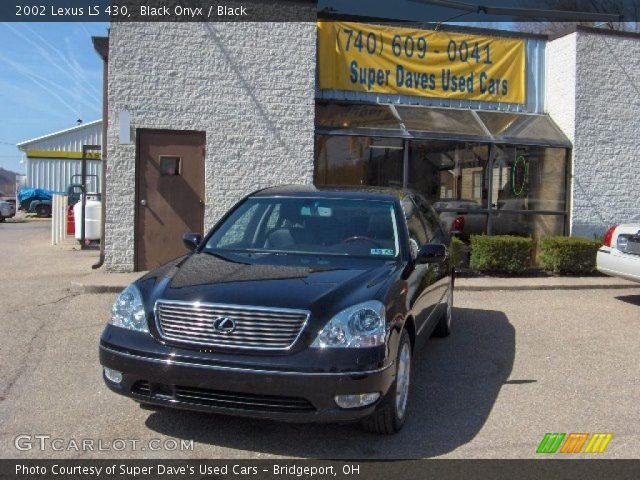 2002 Lexus LS 430 in Black Onyx
