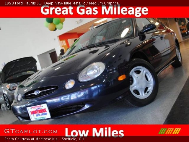 1998 Ford Taurus SE in Deep Navy Blue Metallic