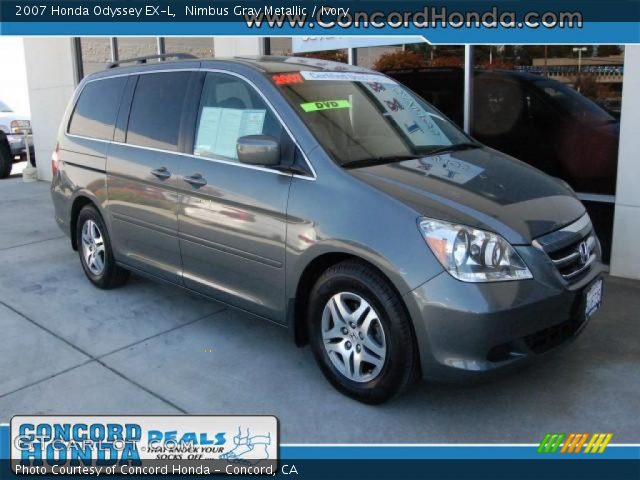2007 Honda Odyssey EX-L in Nimbus Gray Metallic