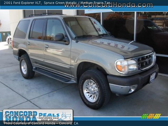 2001 Ford Explorer XLT in Spruce Green Metallic