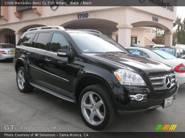 2008 Mercedes-Benz GL 550 4Matic in Black