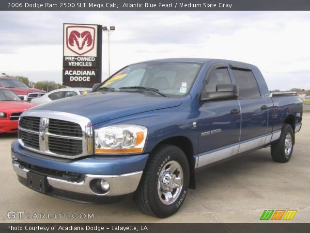 2006 Dodge Ram 2500 SLT Mega Cab in Atlantic Blue Pearl