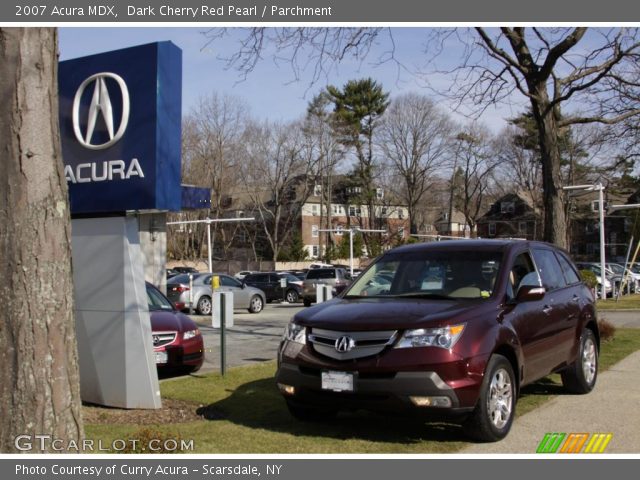 2007 Acura MDX  in Dark Cherry Red Pearl