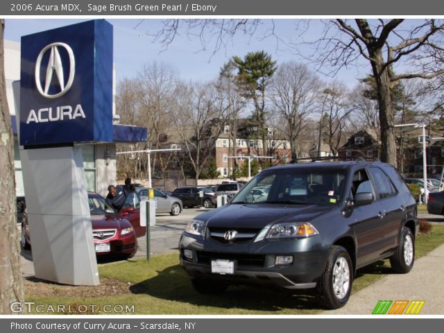 2006 Acura MDX  in Sage Brush Green Pearl