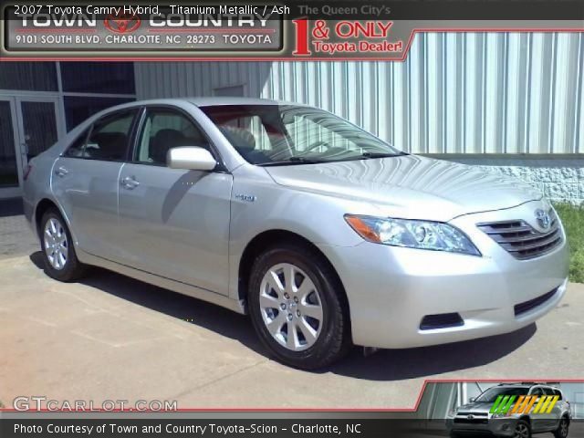 2007 Toyota Camry Hybrid in Titanium Metallic