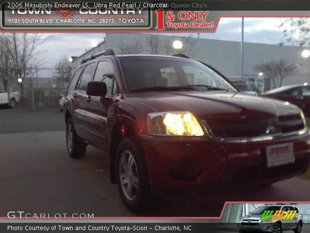 2006 Mitsubishi Endeavor LS in Ultra Red Pearl