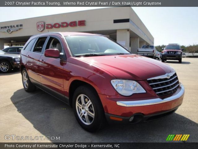 2007 Chrysler Pacifica Touring in Inferno Red Crystal Pearl