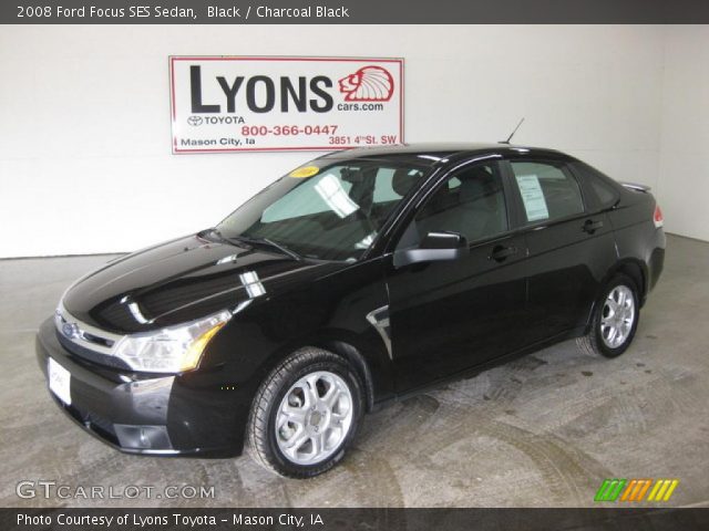 2008 Ford Focus SES Sedan in Black