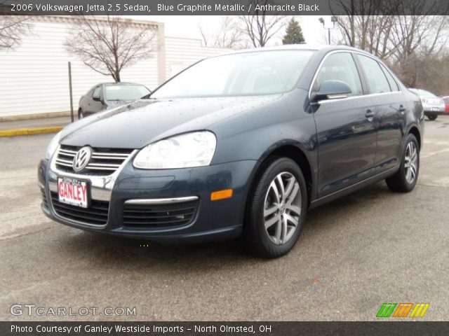 2006 Volkswagen Jetta 2.5 Sedan in Blue Graphite Metallic