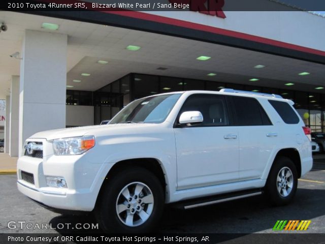 2010 Toyota 4Runner SR5 in Blizzard White Pearl