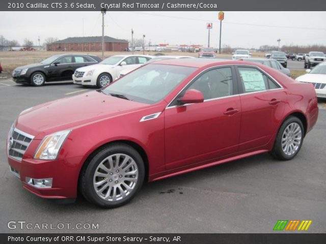 2010 Cadillac CTS 3.6 Sedan in Crystal Red Tintcoat