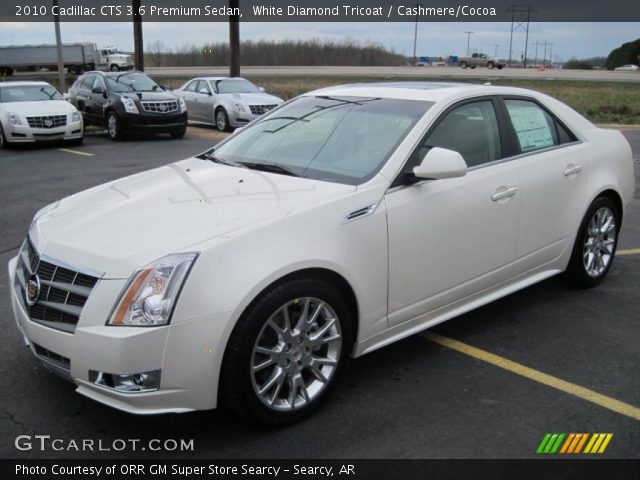 2010 Cadillac CTS 3.6 Premium Sedan in White Diamond Tricoat