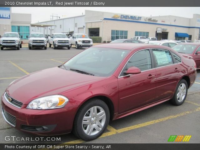 2010 Chevrolet Impala LT in Red Jewel Tintcoat