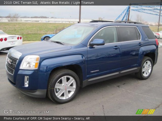 2010 GMC Terrain SLE in Atlantic Blue Metallic