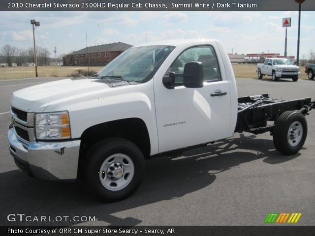 2010 Chevrolet Silverado 2500HD Regular Cab Chassis in Summit White